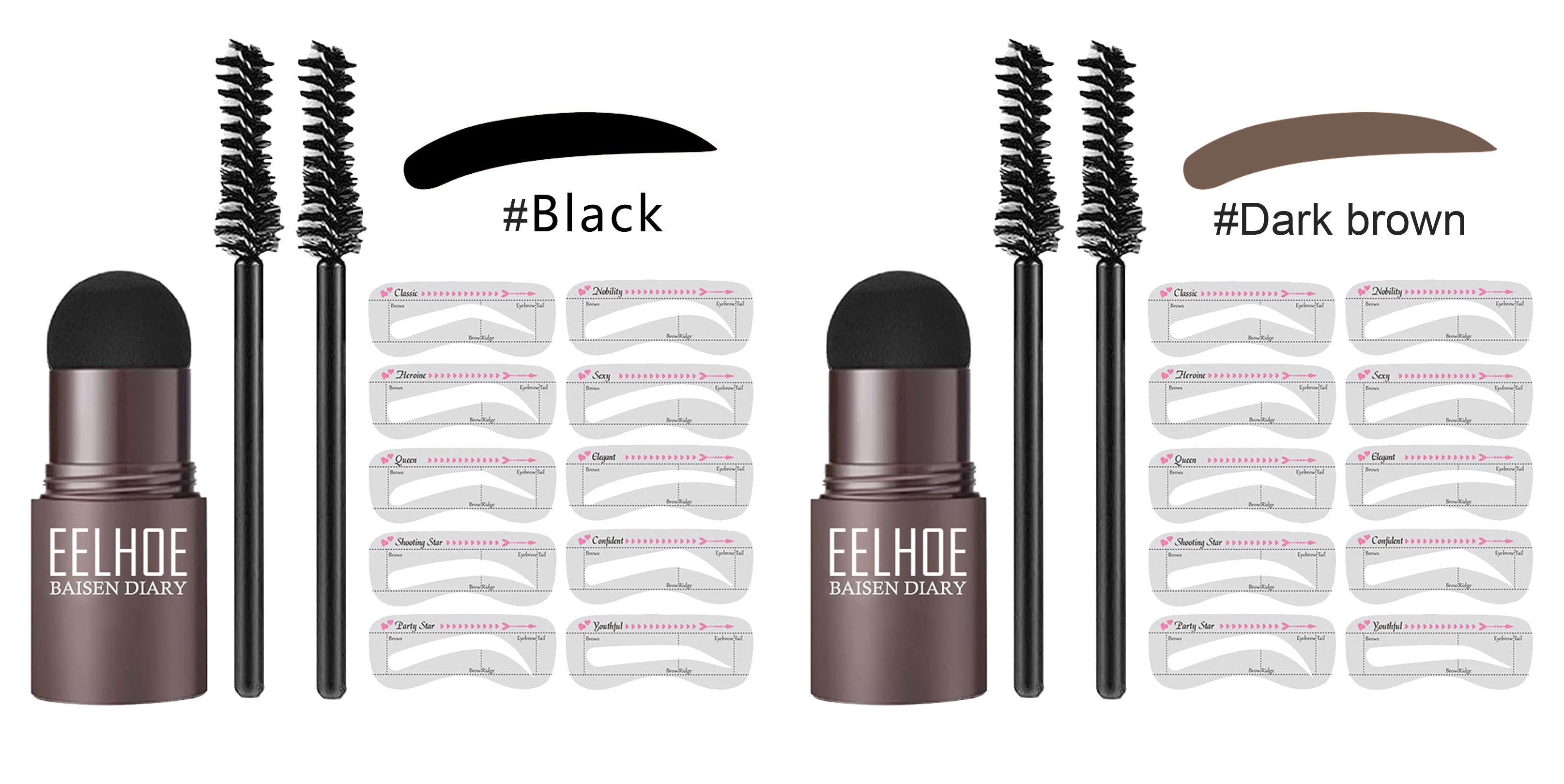 Eyebrow Mold Set Makeup Powder Eyebrow Mold Set Makeup Powder